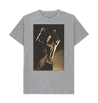 Athletic Grey Printed T-shirt Front