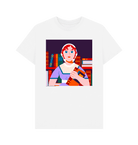 White Printed T-shirt Front