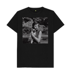 Black Printed T-shirt Front