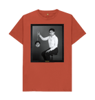 Rust Printed T-shirt Front