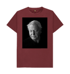 Red Wine Printed T-shirt Front