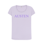 Violet Printed T-shirt Front
