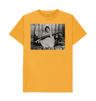 Mustard Printed T-shirt Front