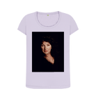 Violet Printed T-shirt Front