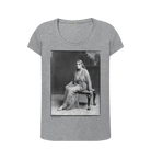 Athletic Grey Printed T-shirt Front