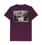 Purple Printed T-shirt Front
