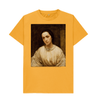 Mustard Printed T-shirt Front
