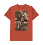 Rust Printed T-shirt Front