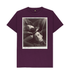 Purple Printed T-shirt Front