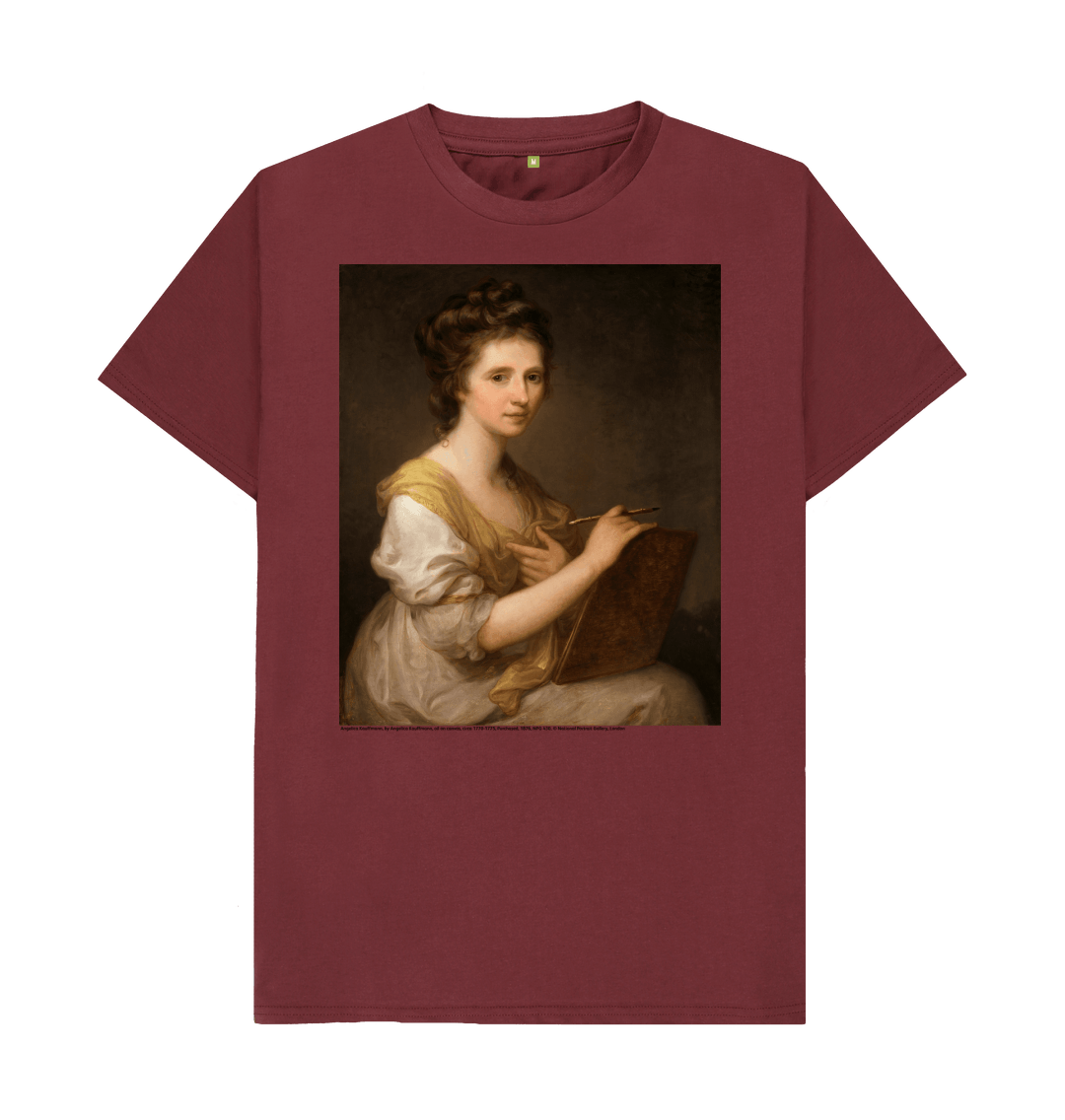 Red wine printed t shirt front