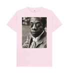 Pink Printed T-shirt Front