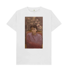 White Printed T-shirt Front