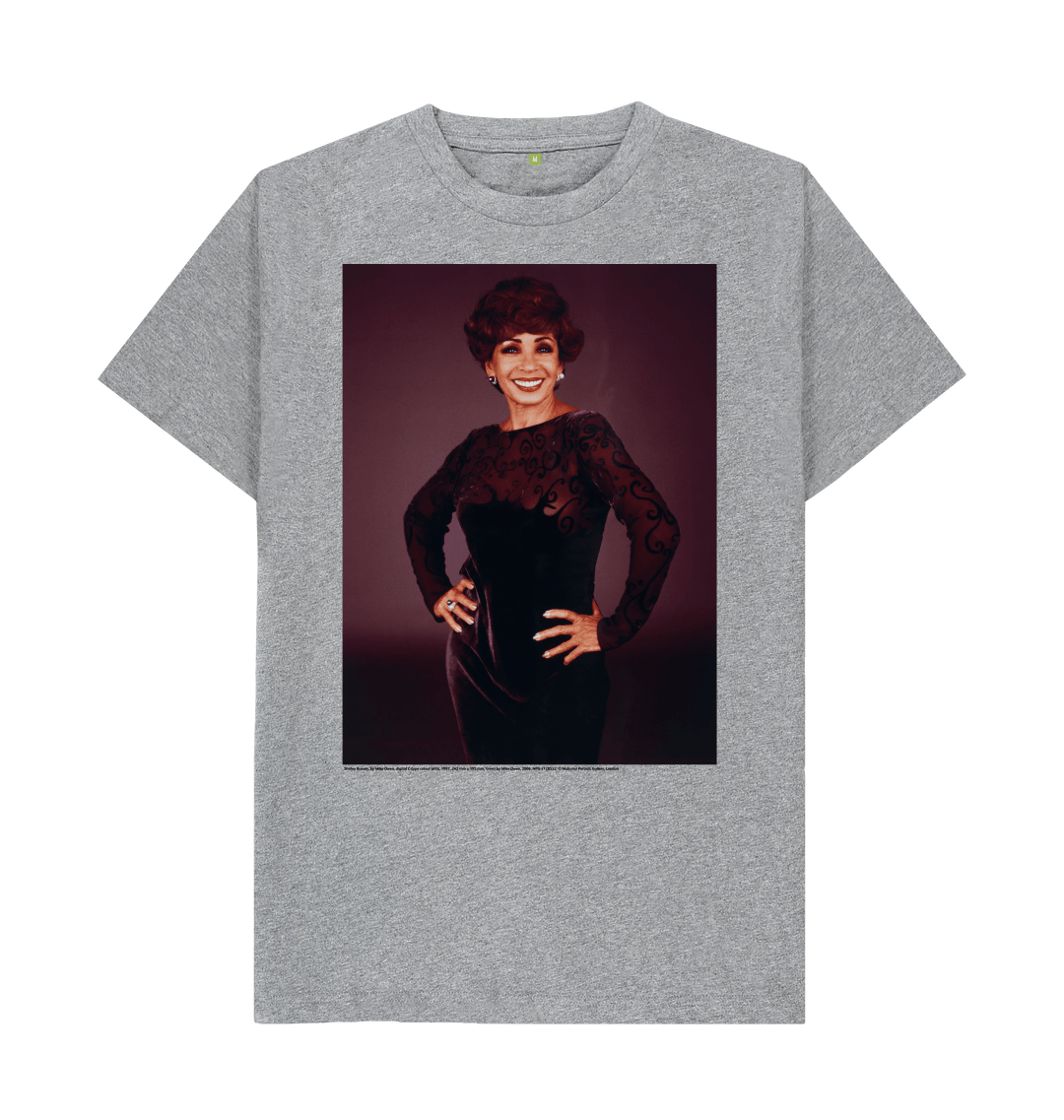 Athletic grey printed t shirt front