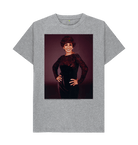 Athletic Grey Printed T-shirt Front
