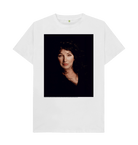 White Printed T-shirt Front