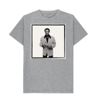 Athletic Grey Printed T-shirt Front