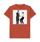Rust Printed T-shirt Front