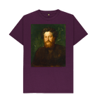 Purple Printed T-shirt Front