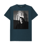 Denim Blue Printed T-shirt Front