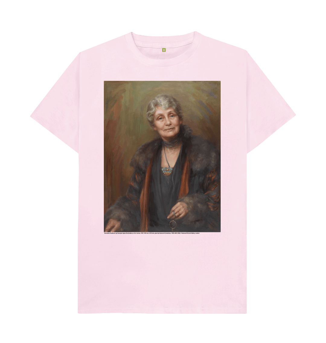 Pink printed t shirt front