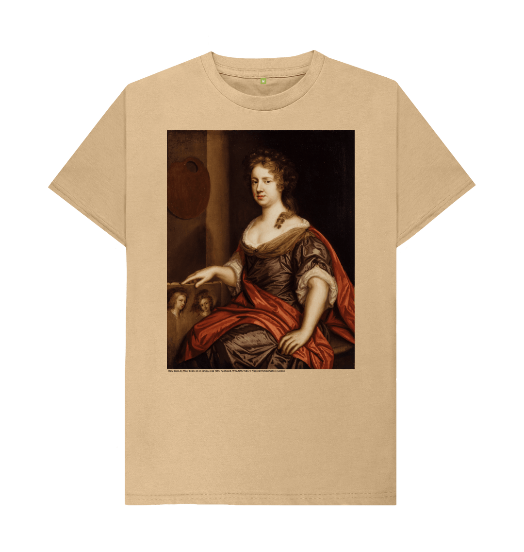 Sand printed t shirt front