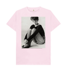 Pink Printed T-shirt Front