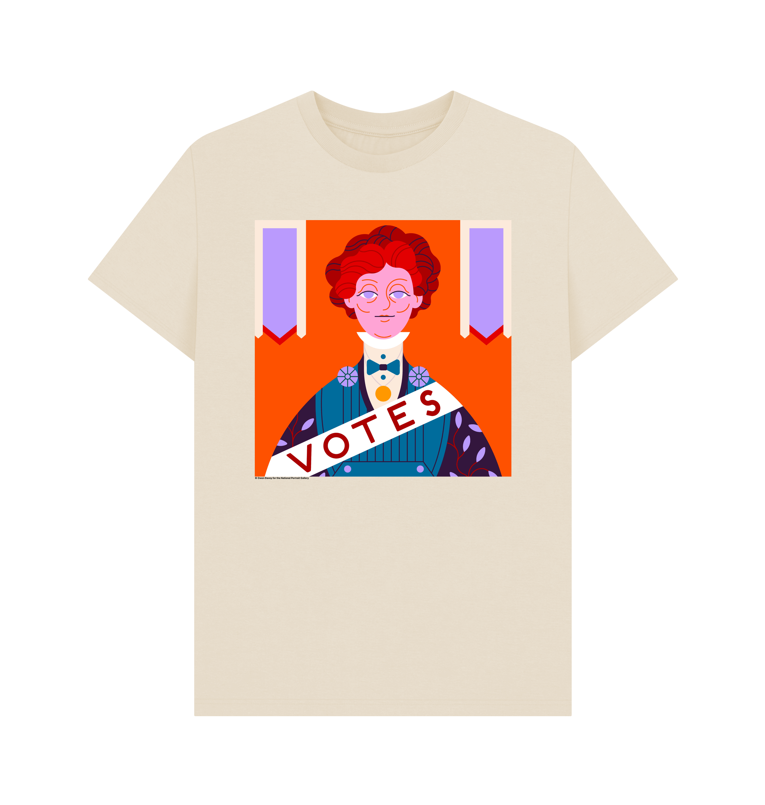Oat printed t shirt front
