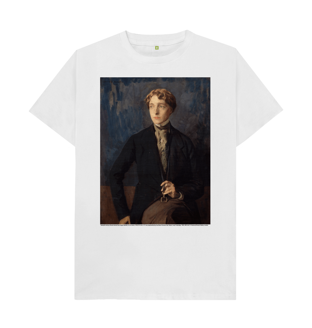 White printed t shirt front