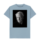 Stone Blue Printed T-shirt Front
