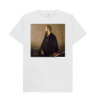 White Printed T-shirt Front