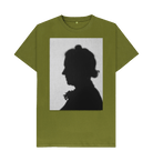 Moss Green Printed T-shirt Front