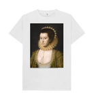 White Printed T-shirt Front
