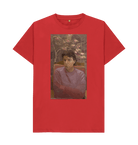 Red Printed T-shirt Front
