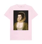 Pink Printed T-shirt Front