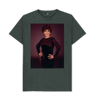 Dark Grey Printed T-shirt Front