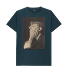 Denim Blue Printed T-shirt Front