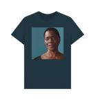 Denim Blue Printed T-shirt