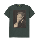 Dark Grey Printed T-shirt Front