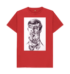 Red Printed T-shirt Front