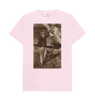 Pink Printed T-shirt Front