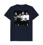 Navy Blue Printed T-shirt Front
