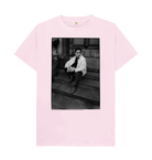 Pink Printed T-shirt Front