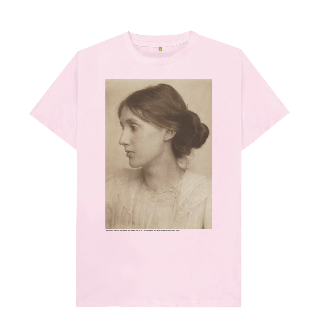 Pink printed t shirt front