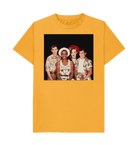Mustard Printed T-shirt Front