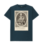 Denim Blue Printed T-shirt Front