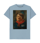 Stone Blue Printed T-shirt Front