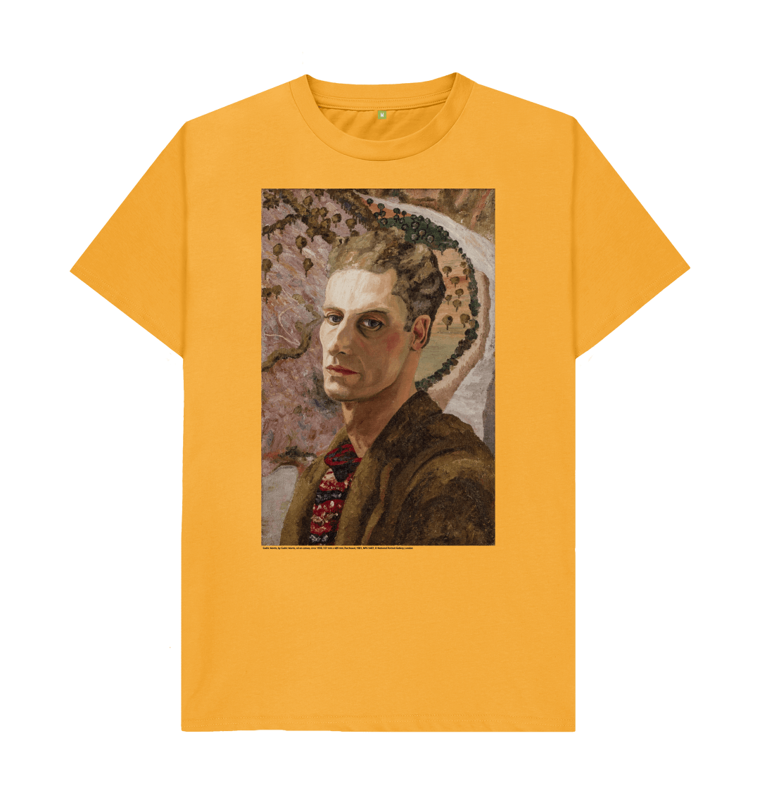 Mustard printed t shirt front