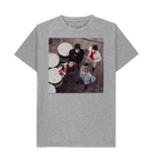 Athletic Grey Printed T-shirt Front