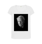 White Printed T-shirt Front