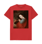 Red Printed T-shirt Front
